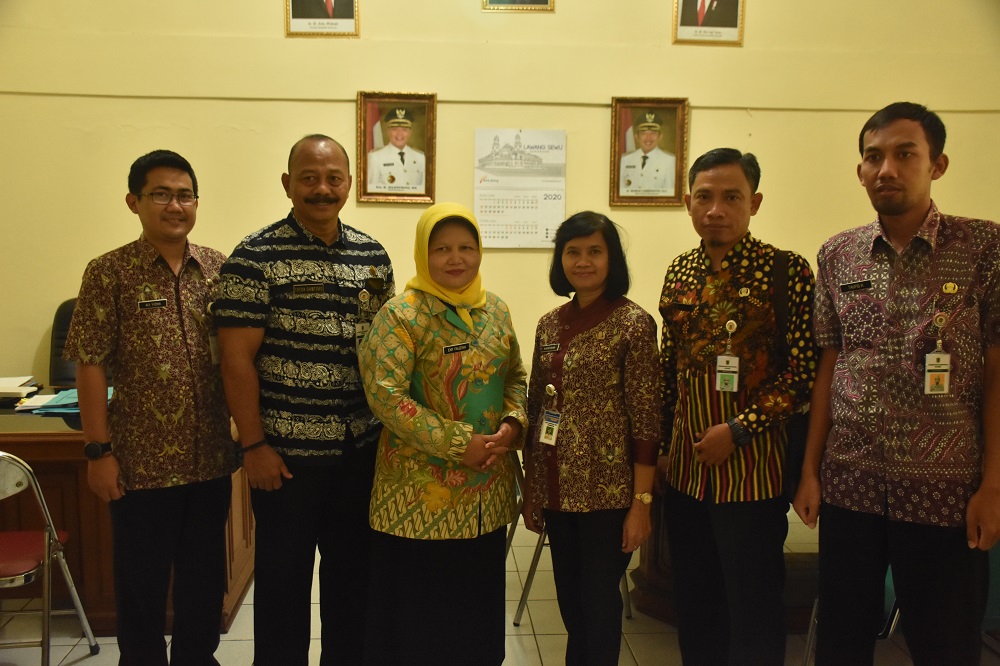 Ingin Tingkatkan Kinerja PPID, Diskominfo Kabupaten Klaten Sambangi Diskominfo Kabupaten Karanganyar